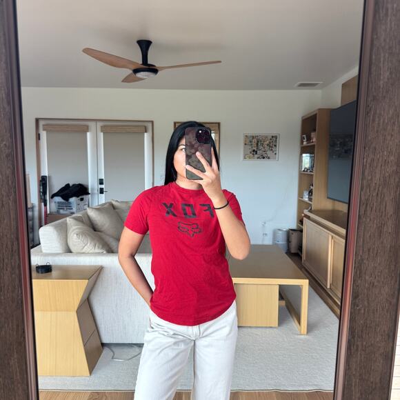 Fox Racing Shirt Kids Medium Graphic Logo streetwear short sleeve - Picture 2 of 6